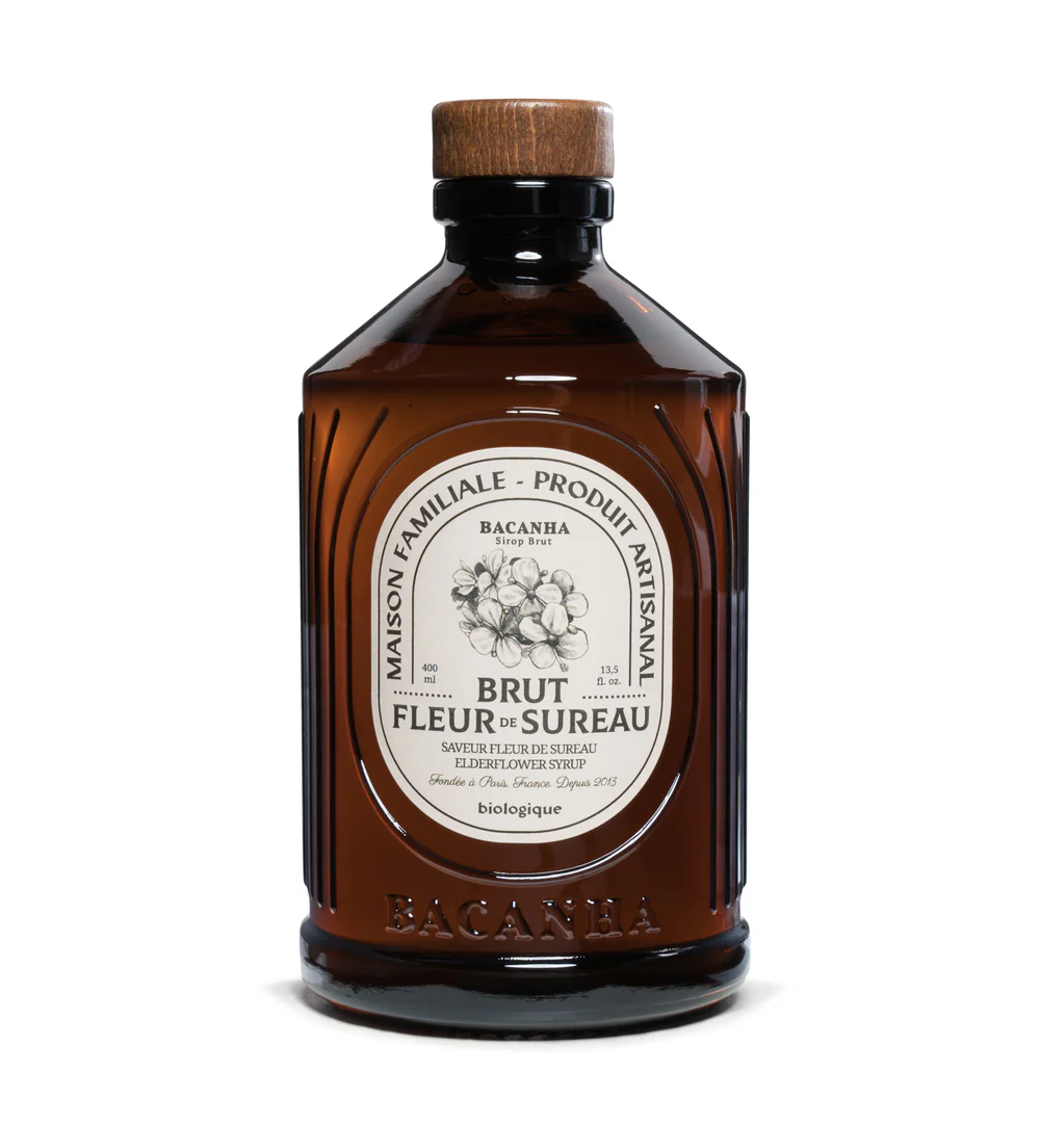 Sirop Saveur Fleur de Sureau Brut - Biologique - 400ml