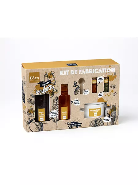 Kit de fabrication "Ma moutarde maison"