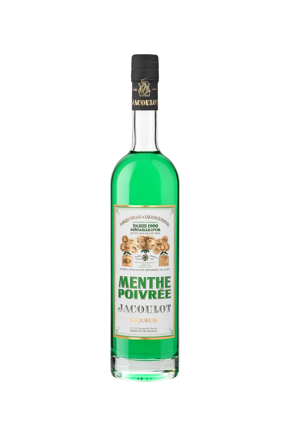 Liqueur de Menthe Poivrée Jacoulot - 70 cl