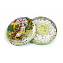 Bonbons Anis, Boîte ronde  190g