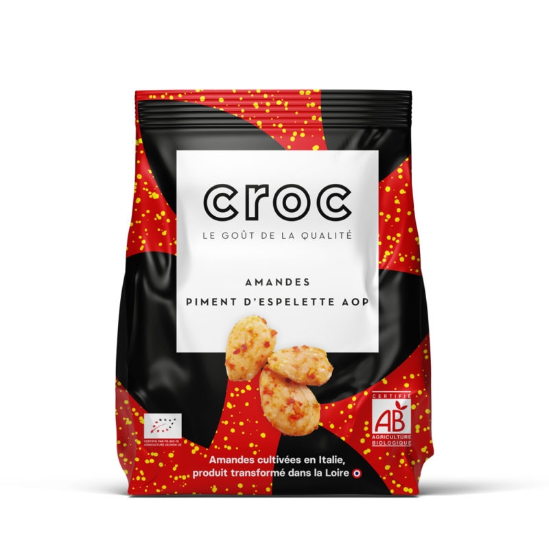 Amandes, Piment d’Espelette / Sachet à partager - 100 G