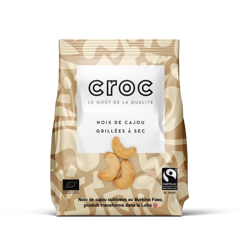 Noix de cajou nature grillées à sec / Sachet à partager - 100 G