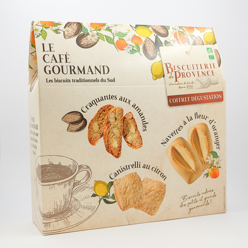 Pack café gourmand provençal, 3 x 80 g