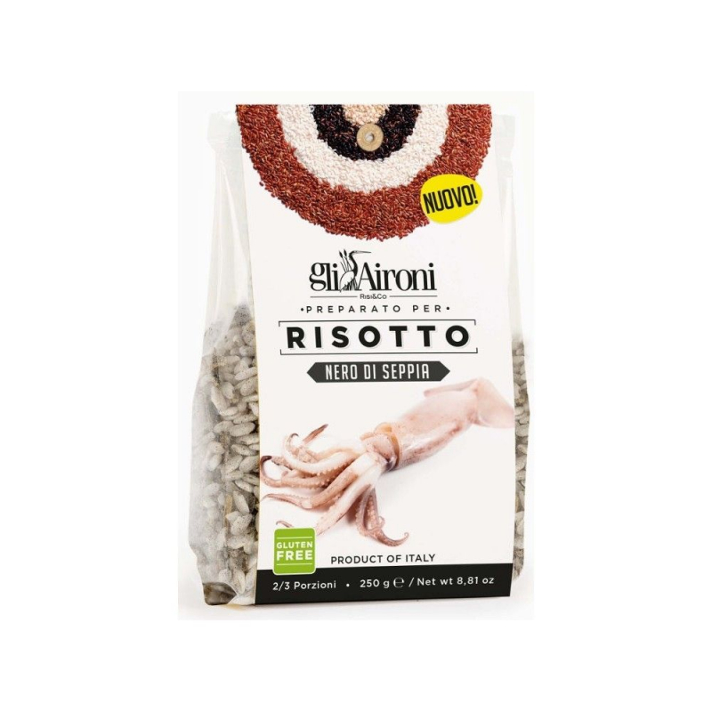 Risotto à l'encre de seiche, 250 g