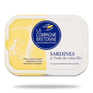 Sardines à l’huile de colza Bio, 115 g