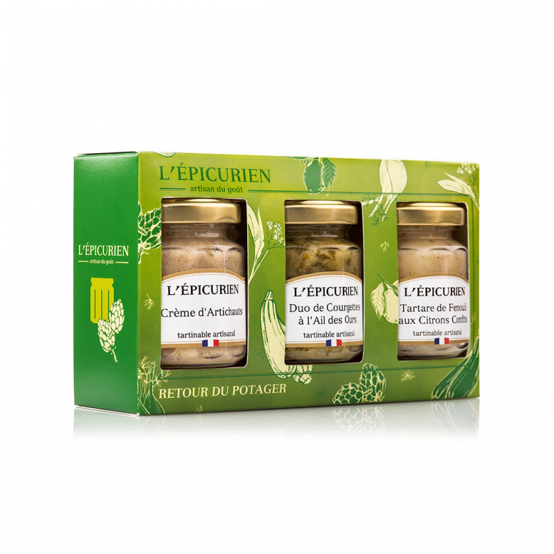 Coffret "retour du potager", 300 g