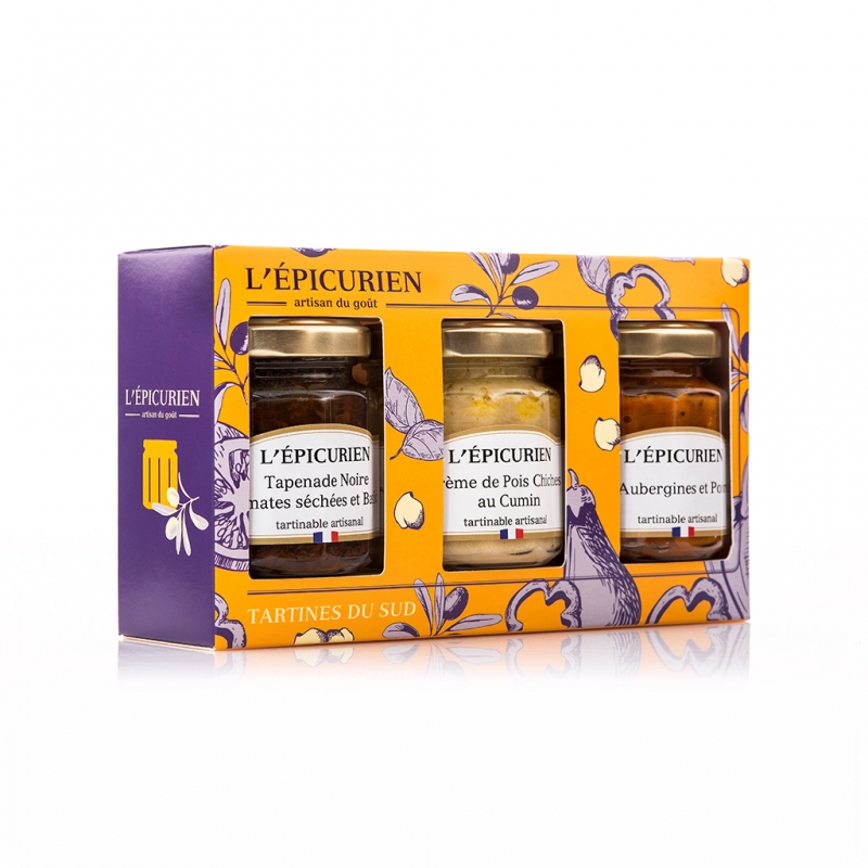 Coffret Tartines du Sud, 300 g