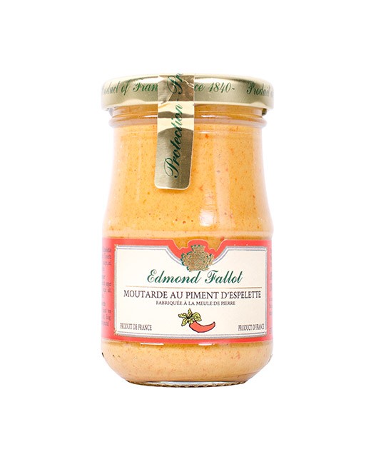 Moutarde au piment d'Espelette, 105 g