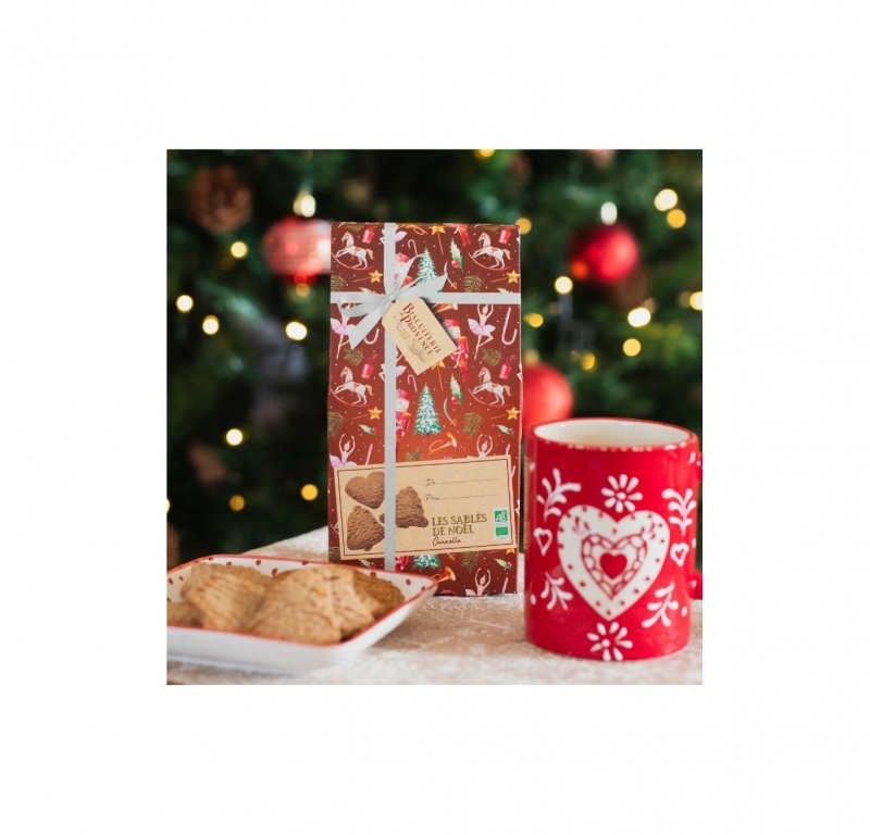 Sablés de Noël à la cannelle BIO - 120 G