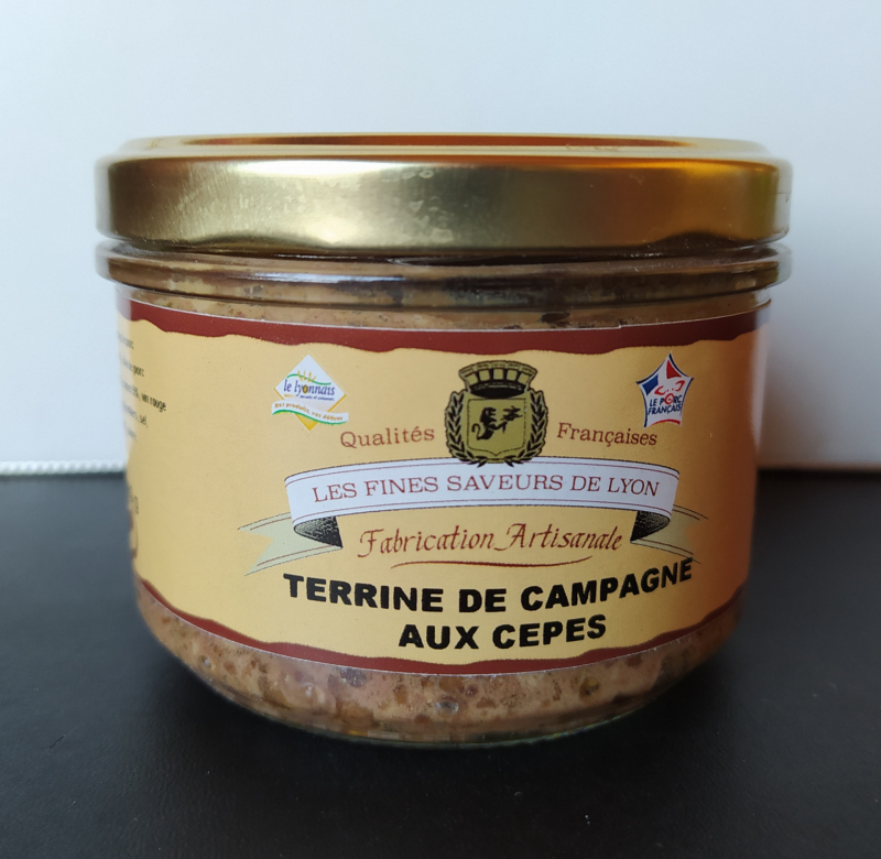 Terrine de Campagne aux Cèpes, 180 g                       