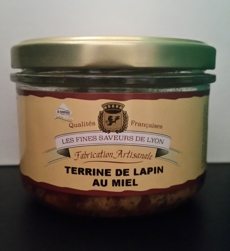 Terrine de Lapin au Miel, 180 g