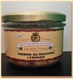 Terrine du bouchon Lyonnais, 180 g