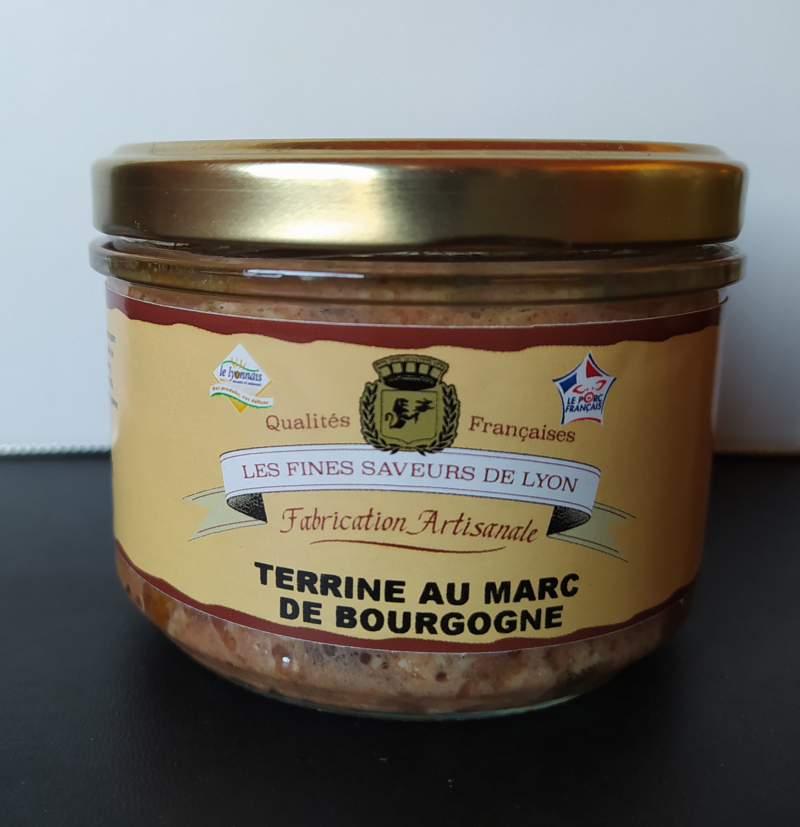 Terrine au Marc de Bourgogne, 180 g