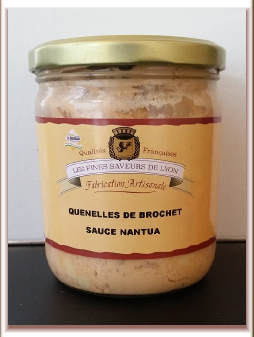 Quenelles de brochet sauce Nantua, 380 g