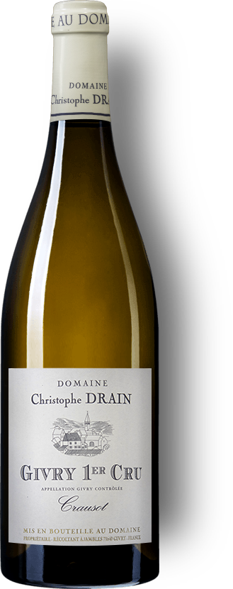 Givry 1er Cru Blanc « Crausot», Domaine Christophe Drain, 75 cl