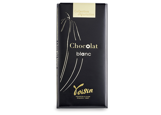 Chocolat blanc, 100 g