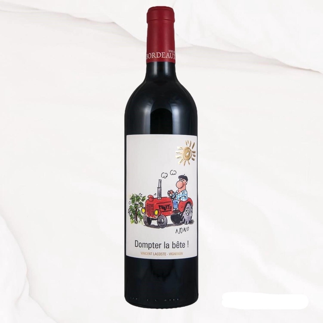 "Dompter la bête !" 2021 Bordeaux Rouge bio, Château de Cranne -75 cl